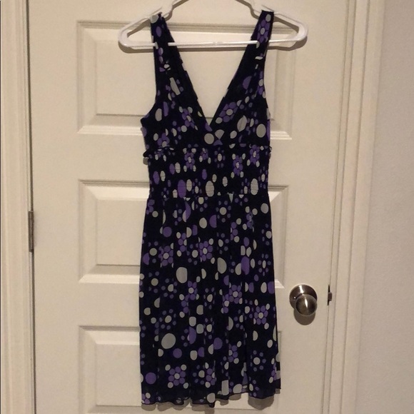 INC double v-neck dress - Picture 3 of 7